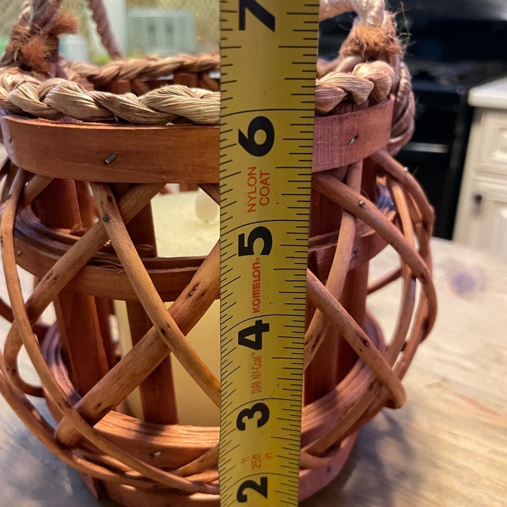 Rustic/boho candleholder - Picture 5 of 7